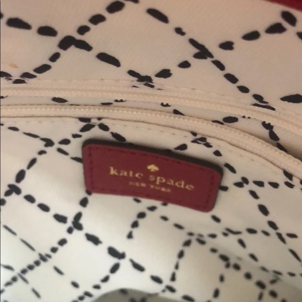 Kate Spade - Ruby Red Large Satchel - NWOT